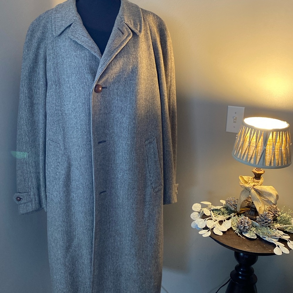 LODENFREY - brown, water-repellent coat - men’s size 42